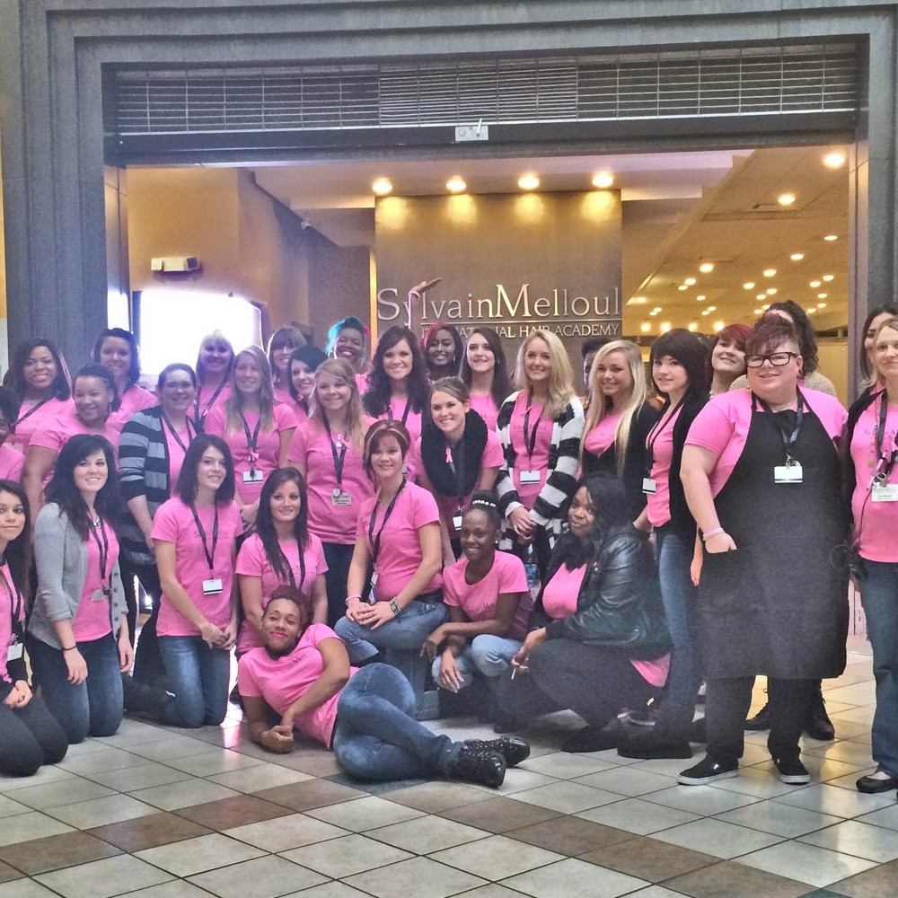 Smitober Why We Join The Fight For Breast Cancer Sylvain Melloul International Hair Academy